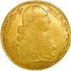 Image 1 : COLOMBIA, Bogotá, gold bust 8 escudos, Charles IV, 1806 J•J.