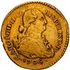Image 1 : COLOMBIA, Popayán, gold bust 1 escudo, Charles IV, 1796 JF.
