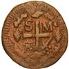 Image 1 : COLOMBIA, Santa Marta, copper ¼ real, Ferdinand VII, 1820.