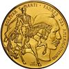 Image 1 : CUBA, gold 100 pesos, 1993, Bolívar and Martí, NGC MS 67.