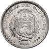 Image 2 : EL SALVADOR, 1 peso, 1892-CAM, flag type, NGC AU details / obv scratched.
