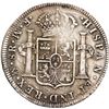 Image 2 : MEXICO, Mexico City, bust 8 reales, Charles III, 1772 FM, mintmark and initials facing rim.