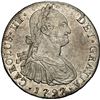 Image 1 : MEXICO, Mexico City, bust 8 reales, Charles IV, 1793 FM, NGC AU details / obv cleaned.
