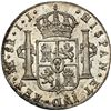 Image 2 : MEXICO, Mexico City, bust 8 reales, Charles IV, 1793 FM, NGC AU details / obv cleaned.