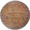 Image 1 : MEXICO, Mexico City, copper 2/4 tlaco (¼ real), Ferdinand VII, 1814.