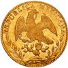Image 2 : MEXICO, Guanajuato, gold 8 escudos, 1868 YF.