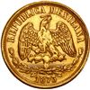 Image 2 : MEXICO, Mexico City, gold 20 pesos, 1873 M, scarce.