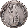 Image 1 : PERU, Lima, 1 real, 1838/7 MB, rare, NGC VG details / tooled, ex-O'Brien.
