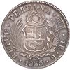 Image 2 : PERU, Cuzco, 4 reales, 1835 B, ex-O'Brien.