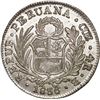 Image 2 : PERU, Cuzco, 4 reales, 1836 B, ex-O'Brien.