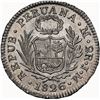 Image 2 : PERU, Lima, 2 reales, 1826 JM, five berries, NGC MS 64, ex-O'Brien.