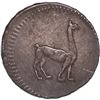 Image 1 : PERU, Lima, ¼ real, 1850, ex-O'Brien.