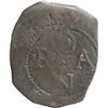 Image 2 : SPAIN, Toledo, copper 8 maravedís, Philip III, 1618, special issue struck for trade with Oran (Alger