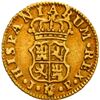Image 2 : SPAIN, Madrid, gold bust ½ escudo, Charles III (young bust), 1764 JP.