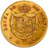 Image 2 : SPAIN, Madrid, gold 4 escudos, Isabel II, 1865.