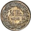 Image 2 : SWITZERLAND, Bern, ½ franc, 1878-B, NGC AU 58.