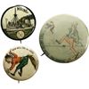Image 1 : UNITED STATES, group of three Spanish-American War pins, circa 1898, ex-Rudman.