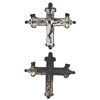 Image 1 : Small but ornate brass cross with white encrustation, ex-San Gerónimo (1751).