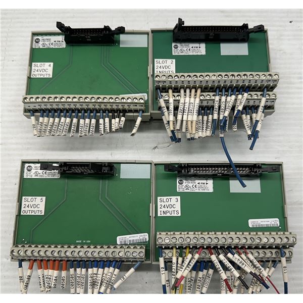 Lot of (4) Misc. Allen Bradley Interface Modules