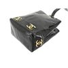 Image 4 : Chanel Black Patent Leather CC Shoulder Bucket Bag