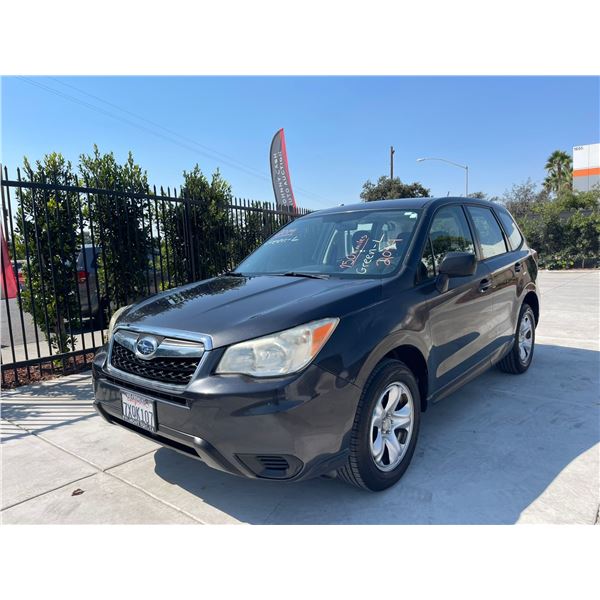 SUBA FORESTER 2014 T-2 DAYS