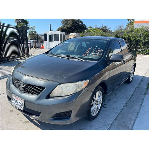TOYT COROLLA 2010 SALV T/DONATION