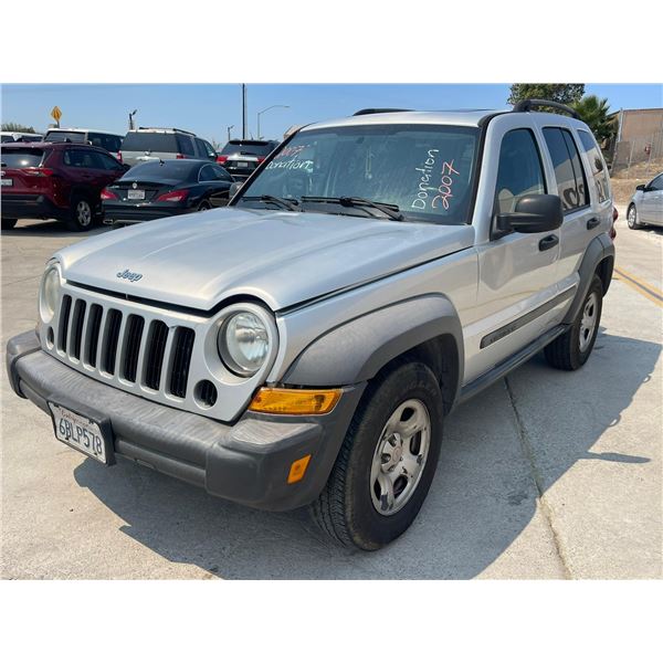JEEP LIBERTY 2007 T-DONATION
