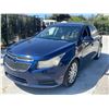 Image 1 : CHEV CRUZE 2012 SALV T/DONATION
