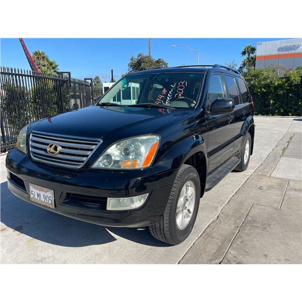LEXUS GX470 2003 T-2 DAYS