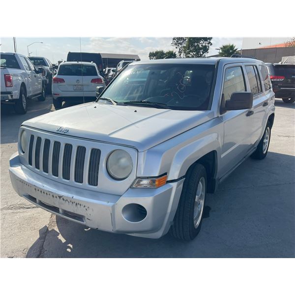 JEEP PATRIOT 2009 SALV T/DONATION