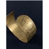 Image 2 : Interestisng Brass Bracelet with First Nations Engravings