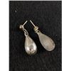 Image 2 : Nice Pair of Sterling Teardtop Earrings