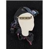 Image 2 : Vintage Designer Brooch/ Pin 1930's Style Lady 3" Tall