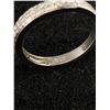 Image 2 : Very Pretty Stone Set Sterling Ring/Band