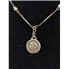 Image 2 : Italian Silver ( Rome) Neklace with Pendant