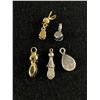 Image 2 : Lot of 5 Small Vintage Pendants. Some Sterling