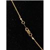 Image 4 : Very Pretty 1/20th 14karat Gold Necklace with Real Pearl Pendant