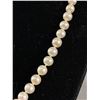 Image 2 : Very Good 14k Gold & Real Pearl Necklace 18" L