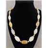 Image 1 : Fabulous 26" Vintage Agate Necklace. Very Nice Piece