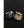 Image 2 : Pair of Vintage Siam Sterling Silver Cufflinks Original