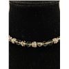 Image 2 : Beautiful Sterling Silver Wire with Crystal Beads & Rhinestones Choker Necklace