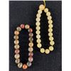 Image 2 : Collection of 10 Genuine Gem Stones Beads Bracelets, Looks Good Wearing All Together