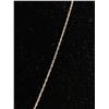 Image 3 : 18" 10KT White Gold Dainty Twist Chain Necklace It Is Marked LGL 10KT, Tested