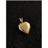 Image 2 : Vintage 10k Yellow Gold Heart Photo Locket Etched Design. Marked JLX 10k, Tested