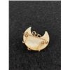 Image 2 : Edwardian Mother of Pearl "J" Brooch