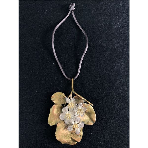 Unique Leaf Pendant Marked 9/11 Memorial