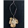 Image 1 : Unique Leaf Pendant Marked 9/11 Memorial