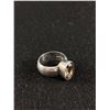 Image 2 : Solid 925 Sterling Silver with Smoky Topaz Stone Ring