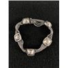 Image 1 : Vintage 925 Sterling Silver Bracelet. Original Patina Marked 925 Topcapi Rare