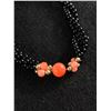 Image 2 : Lovely Black & Pink Coral Beads Bracelet